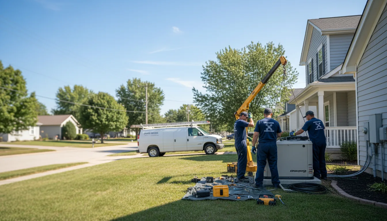 Generator Installation in Benton, IL near me